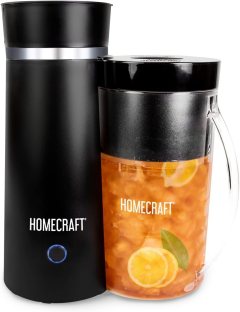 Homecraft Electric Iced Tea and Cold Brew Coffee Maker 