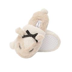 Jessica Simpson Girls' Cute and Cozy Plush Slip on House Slippers