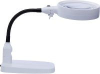 KACIOPOO 10x Magnifying Glass With Light and Stand