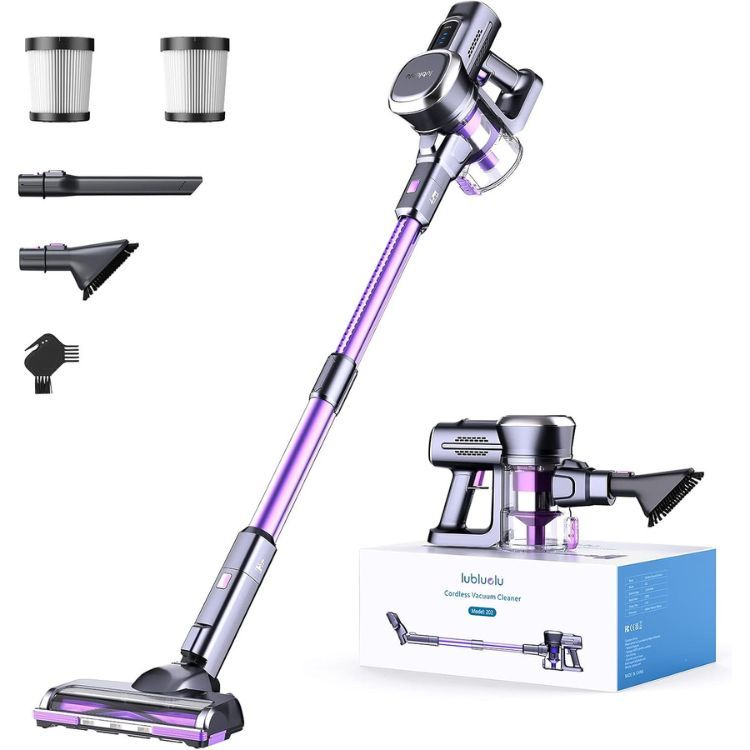 Lubluelu Cordless Stick Vacuum Cleaner