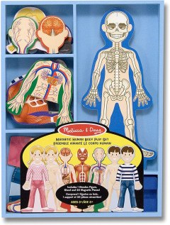 Melissa & Doug Magnetic Human Body Anatomy Play Set