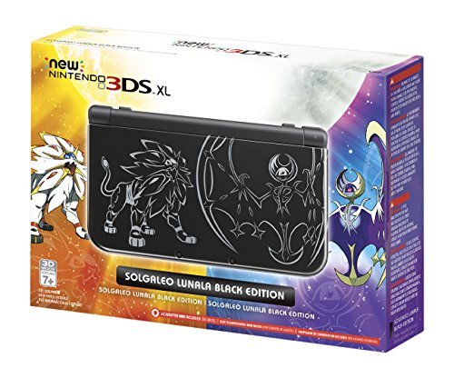 Nintendo New Nintendo 3DS XL Solgaleo Lunala Black Edition