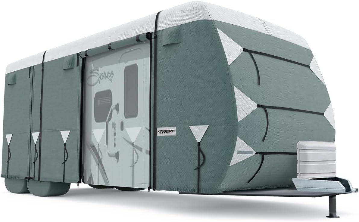 KING BIRD Upgraded Travel Trailer RV Cover