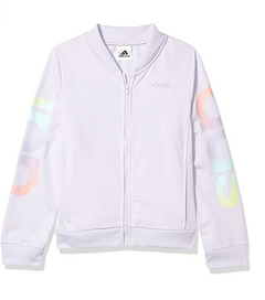 adidas Girls' Active Sports Tricot Bomber Jacket