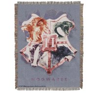Harry Potter Houses Together Throw Blanket