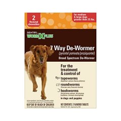 SENTRY Pet Care HC Worm X Plus Broad Spectrum De-Wormer