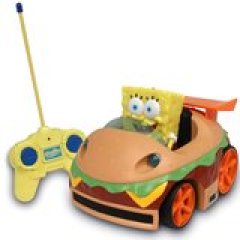 spongebob squarepants radio control krabby patty vehicle by nkok