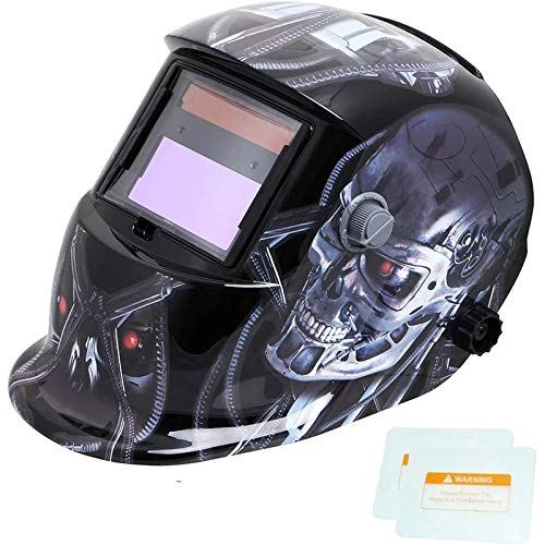 TEKWARE Solar Power Auto Darkening Welding Helmet