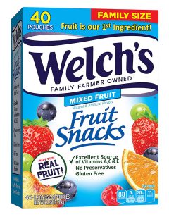 Welch's Mixed Fruit Snacks