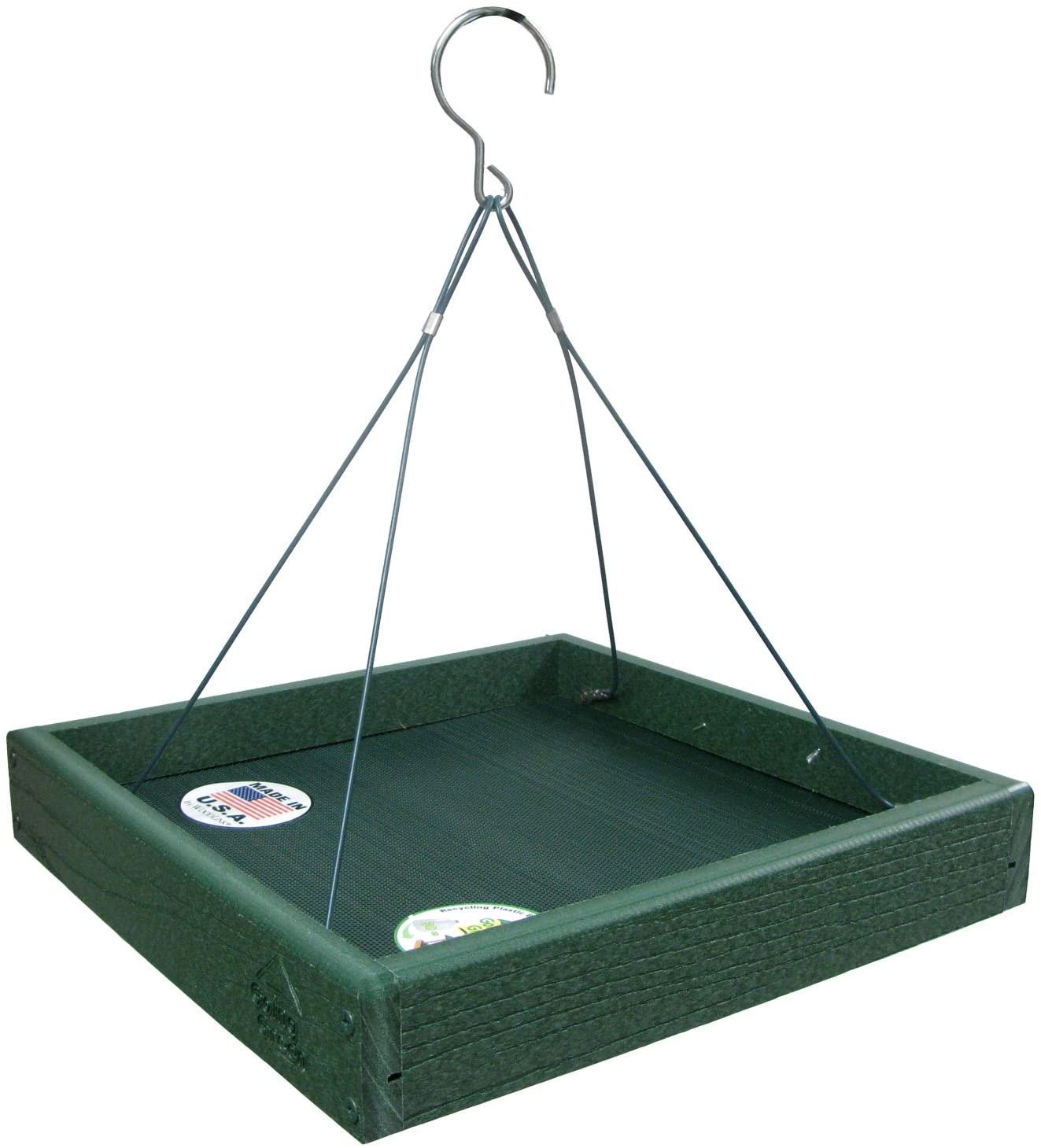Woodlink Green Platform Bird Feeder